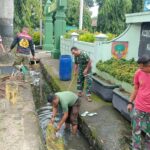 Bersih Asri Dan Sehat: Personel Kodim 1420/Sidrap Gotong Royong Ciptakan Lingkungan Nyaman