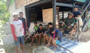 Kebersamaan TNI Dan Warga: Menggugah Kesadaran Lingkungan Di Kel. Ponrangae