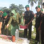 Ziarah Kehormatan: Kodim 1420/Sidrap Sambut Peringatan HUT Ke-67 Kodam XIV/Hsn