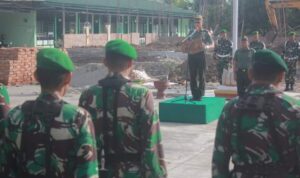 Soliditas Dan Sinergitas: Pesan Tegas Dandim Sidrap Di Upacara Bendera