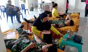 Aksi TNI Di HUT Bhayangkara Ke-78: Donor Darah Untuk Semua