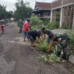 TNI Dan Warga Bersatu: Aksi Bersih Di Lorong Cempaka