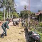 Gotong Royong Bersih: Membangun Lingkungan Sehat Bersama Kodim 1420/Sidrap