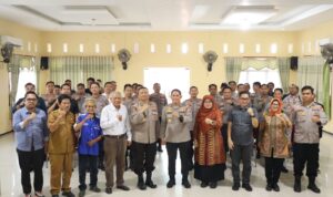 Kunjungan Tim Peneliti STIK Lemdiklat Di Polres Sidrap