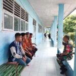 Babinsa Koramil 1420-07/Baranti Mendorong Kedisiplinan Dan Kreativitas Siswa SMA