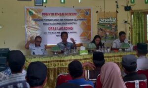 Aksi KBO Satnarkoba Polres Sidrap Di Desa Lagading