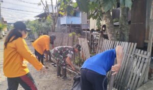 Serka Usman Libatkan Mahasiswa KKN Beraksi Di Kel. Sidenreng
