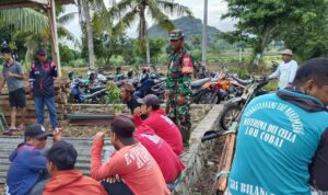 Sertu Anwar R Mengajak Warga Bersatu Untuk Keamanan Dan Ketertiban Lingkungan