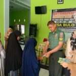Aksi Babinsa Sertu Basri Dalam Penyaluran BLT Di Desa Bulo