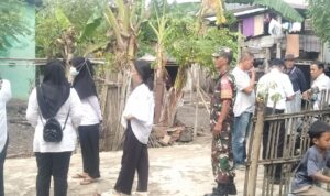 Babinsa Dan Tim Puskesmas: Bersama Berantas DBD Di Kanyuara