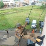Sensasi Ekstrem Di Diklatsar Pol PP Dan Damkar Sidrap