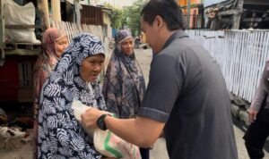Sentuhan Berkah Kasat Reskrim Polres Sidrap Pada Kaum Duafa
