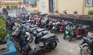 Razia Lalu Lintas Sidrap: 40 Motor Diamankan!