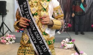 Anak 10 Tahun, Rara Badria, Taklukkan Panggung Fashion Show : Bugis Bright Beauty 2024