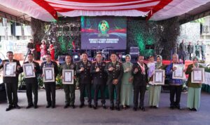 Kodam XIV/Hasanuddin Rayakan HUT ke-67 Dengan Kesederhanaan Dan Penghargaan