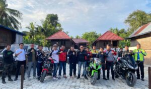 Kapolres Sidrap Galakkan Keselamatan Lalu Lintas Lewat Turing Lokal