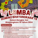 HUT Bhayangkara Ke-78: Polres Sidrap Gelar Lomba Domino Dan Ragam Acara Menarik