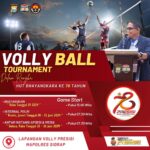 HUT Bhayangkara: Polres Sidrap Gelar Lomba Volly Akbar