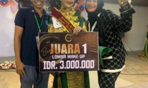 Nurhidayanti: Ikon Kontes Make-up B-Three IWO Sidrap 2024