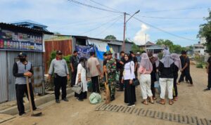 Gotong Royong Bersih Pasar Sentral Bilokka
