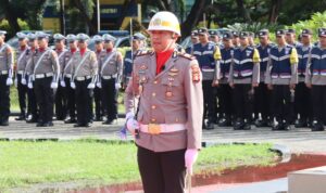 IPTU Patria Pimpin Upacara Bhayangkara