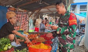 Harga Sembako Disorot Babinsa!