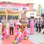 Kemeriahan Penyambutan Di Mako Polres Sidrap