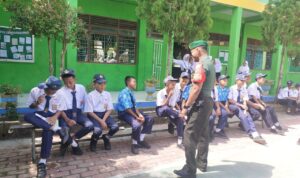 Pesan Inspiratif Babinsa Untuk Siswa SMP