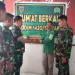 Jumat Berkah: TNI-AD Bagikan Sembako