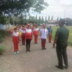 Babinsa Latih Disiplin Dan Wawasan Kebangsaan Siswa SD