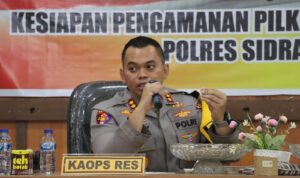 Latihan Mantap Praja 2024: Kapolres Sidrap Siap Tempur!