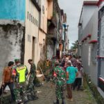 Bersih-Bersih Bersama Koramil: Lalebata Siap Bebas DBD