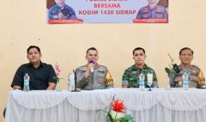 Jumat Curhat Bareng Kapolres Dan Dandim: Sidrap Nyambung!