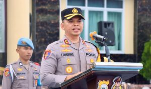 Apel Operasi Mantap Praja, Kapolres Sidrap Ingatkan Jaga Netralitas