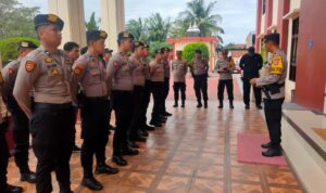 Unjuk Rasa Damai di Sidrap, KOMPOL Nasri Turun Langsung Cek Personel