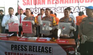 Operasi Narkoba Sidrap: 63 Tersangka Diamankan