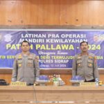 Latihan Pra Ops Patuh Pallawa 2024