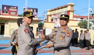 Kapolres Sidrap Apresiasi Anggota, Semangat On Fire!
