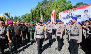 Apel Gelar Pasukan, Kapolda Sulsel: Bukti Nyata Kesiapan Pengamanan Pemilu 2024