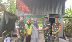 Jumat Berkah: Babinsa Watang Pulu Berbagi Kepedulian