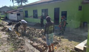 Sidrap Bebas Banjir: Serma Yunus Bangun Drainase Baru