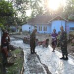 Dansatgas TMMD Ke- 121 Kodim Tasikmalaya Tinjau Langsung Ke Lapangan Cek Pelaksanaan Perkembangan Pembangunan Fisik