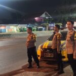 Polsek Klari Tingkatkan Patroli Strong Point Antisipasi Gangguan Kamtibmas Di Malam Hari