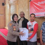 Rangkaian HUT Polwan ke 76, Ratusan Polwan Gelar Napak Tilas