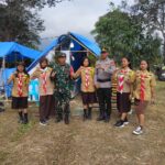 Upacara Pembukaan Kegiatan Perkemahan Kemping Bersama Dalam Rangka Menyambut HUT Pramuka Ke-63 Di Kecamatan Pamona Selatan Kab. Poso