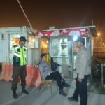 Patroli Połsek Cilamaya Himbau Kantibmas Security Pengeboran Pertamina di Desa Langgensari