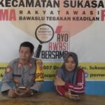 Kapolsek Sukasari Sambangi Kantor Panwaslu Kecamatan