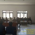 Kapolsek Cimanggung Hadiri Rapat Pleno Hasil Verifikasi Kedua Dukungan Bakal Pasangan Calon Bupati Dan Wakil Bupati Sumedang Tahun 2024