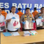Jatanras Polres Kabupaten Batu Bara Polda Sumut ringkus Komplotan Pembobol Rumah dan Curanmor.