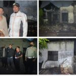 Polsek Cileungsi Bersama Instansi Terkait Olah TKP Dan Bantu Evakuasi Kebakaran Rumah di Kp. Rawahingkik: Obat Nyamuk Diduga Sebagai Penyebab
